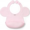 BABYONO Podbradník silikónový - Pink