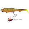 Fox Rage Super Slick Shad 23cm Loaded UV Natural Perch Gumihal