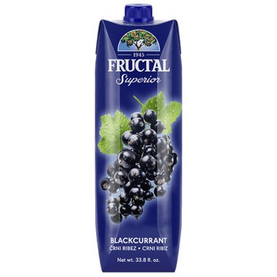 Fructal Z Čiernych Ríbezlí 25% Prisma 1 l