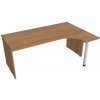 kancelársky stôl ergo ľavý 160x120 cm - GE 1800 L višeň