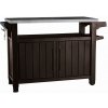 PENTA CZ s.r.o. Grilovací stolík Keter UNITY XL 207l, hnedá