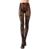 S otvorom pančuchy Strumpfhose Ouvert Black S-L