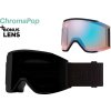 Snowboardové okuliare Smith Squad MAG blackout | cp sun black+cp storm blue sensor mi 25/26 - Odosielame do 24 hodín