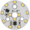 LED modul okrúhly 5W, ⌀44mm, 220-240V AC Studená biela (6000-6500K)