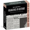 CAL 26 NEW YORK TIMES HEADLINES IN HIST (BOX)(Kalendár)