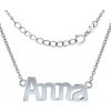 Silvego Strieborná retiazka s menom Anna JJJC1809