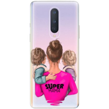 Púzdro iSaprio - Super Mama - Two Boys - OnePlus 8