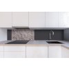 DIMEX | Dibond doska za kuchynskú linku | DBW-08040-153 Rustikálna tmavá štuka| 80 x 40 cm + Dibond obkladová doska Dimex do kuchyne Rustikálna tmavá štukav rozmere 80 x 40 cm + lepidlo zadarmo
