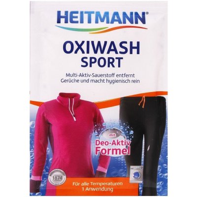 Heitmann prací prášok na pranie športového oblečenia 50 g