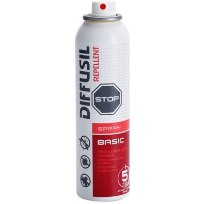 Diffusil Repelent Basic Spray proti komárom 100ml