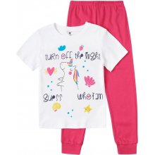 Garnamama dievčenské pyžamo 122491 ružová