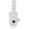 EMOS Predlzovaci kabel 16A (5zás. + vypínač) 10M P1510R