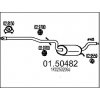 Stredný tlmič výfuku MTS 01.50482