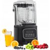 Čierny mixér 2L 2200W 9 rýchlostí a 5 funkcií pre koktaily a smoothie