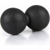 Masážny TPE dvojmíček Sportago 12*6 cm - černá