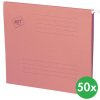 HIT Office Závesné dosky A4, ružové, 50 ks