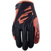 FIVE MXF3 KID detské rukavice motokrosové čierna/oranžová M