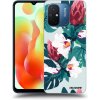 Picasee silikónový čierny obal pre Xiaomi Redmi 12C - Rhododendron