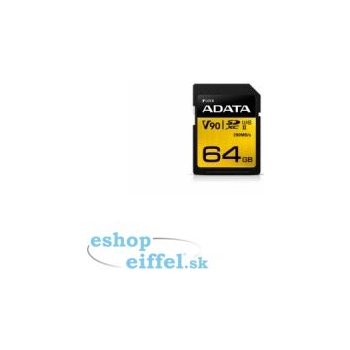 ADATA SDXC 64GB UHS-II U3 290260MB