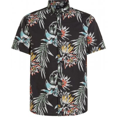O'Neill Mix & Match Floral pánska košeľa 2650026-39081 čierna