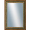 DANTIK - Zrkadlo v rámu, rozmer s rámom 50x70 cm z lišty HRAD zelená (3005)