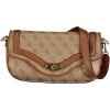 Štýlová Dámska Kabelka GUESS JEANS 28.0X15.0X8.0cm Bežová Farba: Bežová, Velkost: UNI