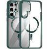 Plastový kryt Anti-fingerprint na Samsung Galaxy S24 Ultra 5G - Zelená
