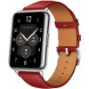 eses Kožený remienok pre Huawei Watch Fit 2 - Červený