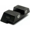 Tríciové oceľové hľadí 6,1 mm pre Gen 5 Glock® – Čierna