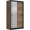 Šatní skriňa so zrkadlom SABRINA 120x215 cm dub craft MT0047 + záruka 3 roky zadarmo + záruka 3 roky zadarmo