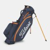 Titleist Golfový bag Stand Players 4, nepremokavý StaDry Navy/Marble/Bonfire - modrý Jedna veľkosť
