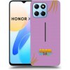 Picasee silikónový čierny obal pre Honor X8 5G - COONDA růžovka