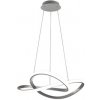 Trio R32051407 LED závesné stropné svietidlo Course 1x27,5W | 3150lm | 4000K - stmievateľné, Dimmer Switch, matný nikel