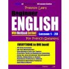 Preston Lee's Beginner English with Workbook Section Lesson 1 - 20 for French Speakers (Matthew Preston,Kevin Lee)(Brožovaná)