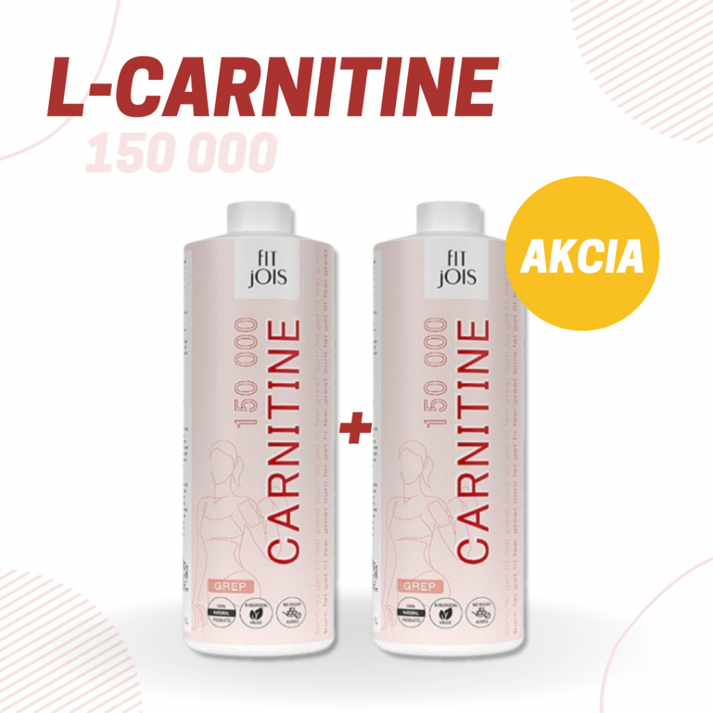 FitJois L-Carnitin 150 000 1000 ml od 20,9 € - Heureka.sk