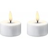 LED čajové sviečky Lafiora Ø 3,8 cm 2 ks