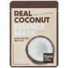 Farmstay Real Coconut Essence Maskhydratačná a vyživujúca textilná maska s kokosom 1 ks