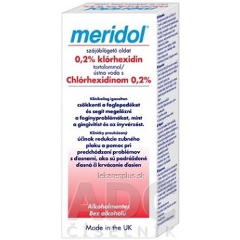 Meridol Chlorhexidine 0,2 % Ústna voda 300 ml