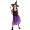 Kostým čarodějnice fialová (M) EKO