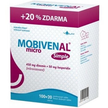 Mobivenal Micro Simple 100+20 tabliet