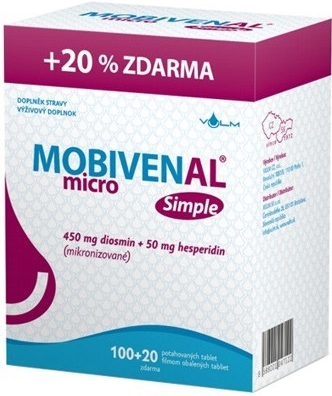 Mobivenal Micro Simple 100+20 tabliet