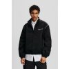 BUNDA KARL LAGERFELD JEANS KLJ ZIP UP PIPING JACKET BLACK