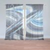 Sablio Záclony Modrá abstrakcia: 2ks 150x250cm