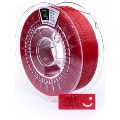 Print With Smile PET-G 1,75 mm RED 1 Kg
