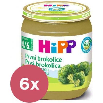 6x HiPP BIO Prvá brokolica 125 g VP-F010486