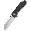 CIVIVI C18062AF-1 Elementum Wharncliffe vreckový nôž 7,6 cm, Satin, čierna, G10, oceľ