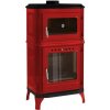Hunor Liatinový krb 8010, bordová farba, 7 kW(HOS-KAND-012)
