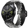 BStrap Elastic Nylon remienok na Huawei Watch GT3 46mm, black qiao (SSG025C0808)