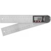 Pravítko Strend Pro, digitálne, uhlové 200 mm, nerezové, INOX, uholník