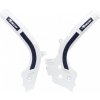Chrániče rámu Rtech Husqvarna TC/FC 16-18, TE/FE 17-19,KTM SX/SX-F 16-18, EXC/EXC-F 17-19 bielo-čierne